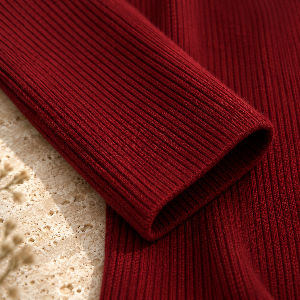 Women’s Collared Long Knit Dress