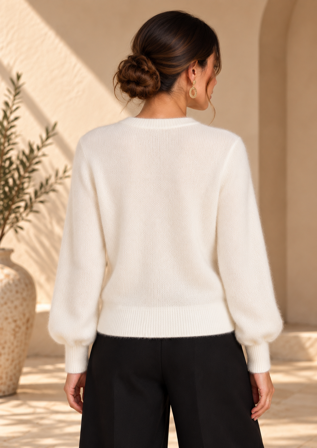 Women’s Cropped Knit Cardigan