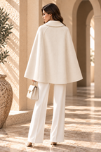 Women’s Bow Detail Cloak Coat