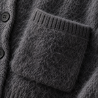 Women’s Lantern Sleeve Knit Cardigan
