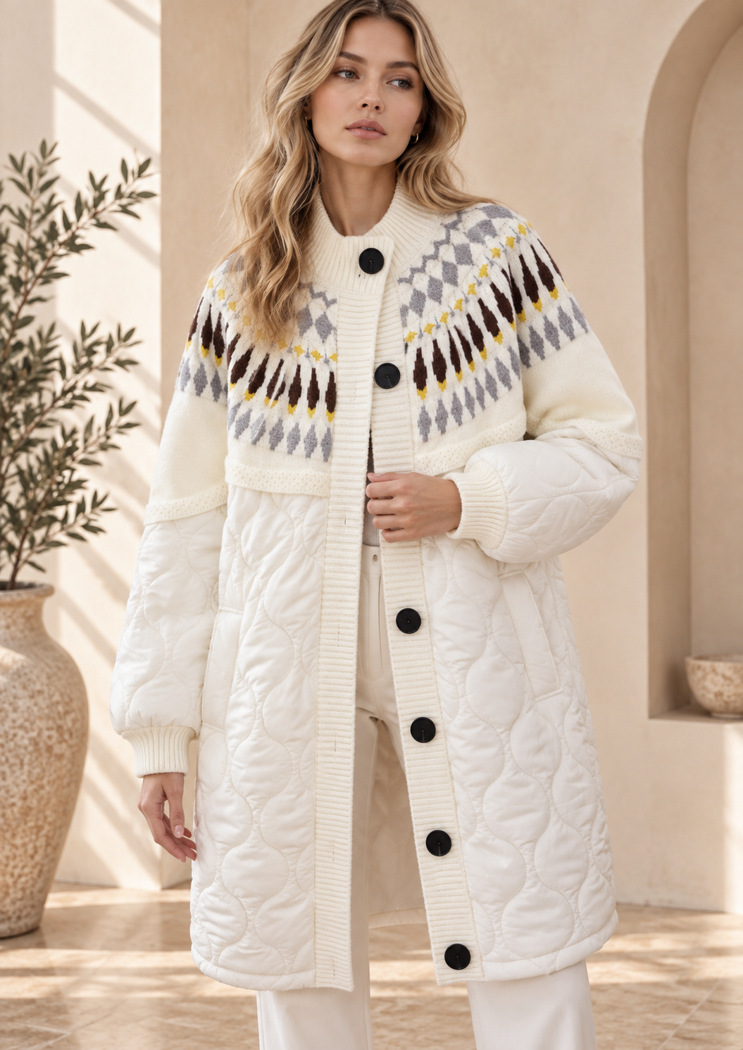 Women’s Long Relaxed Knit Cardigan