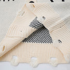 Spider Cross V-neck cardigan sweater