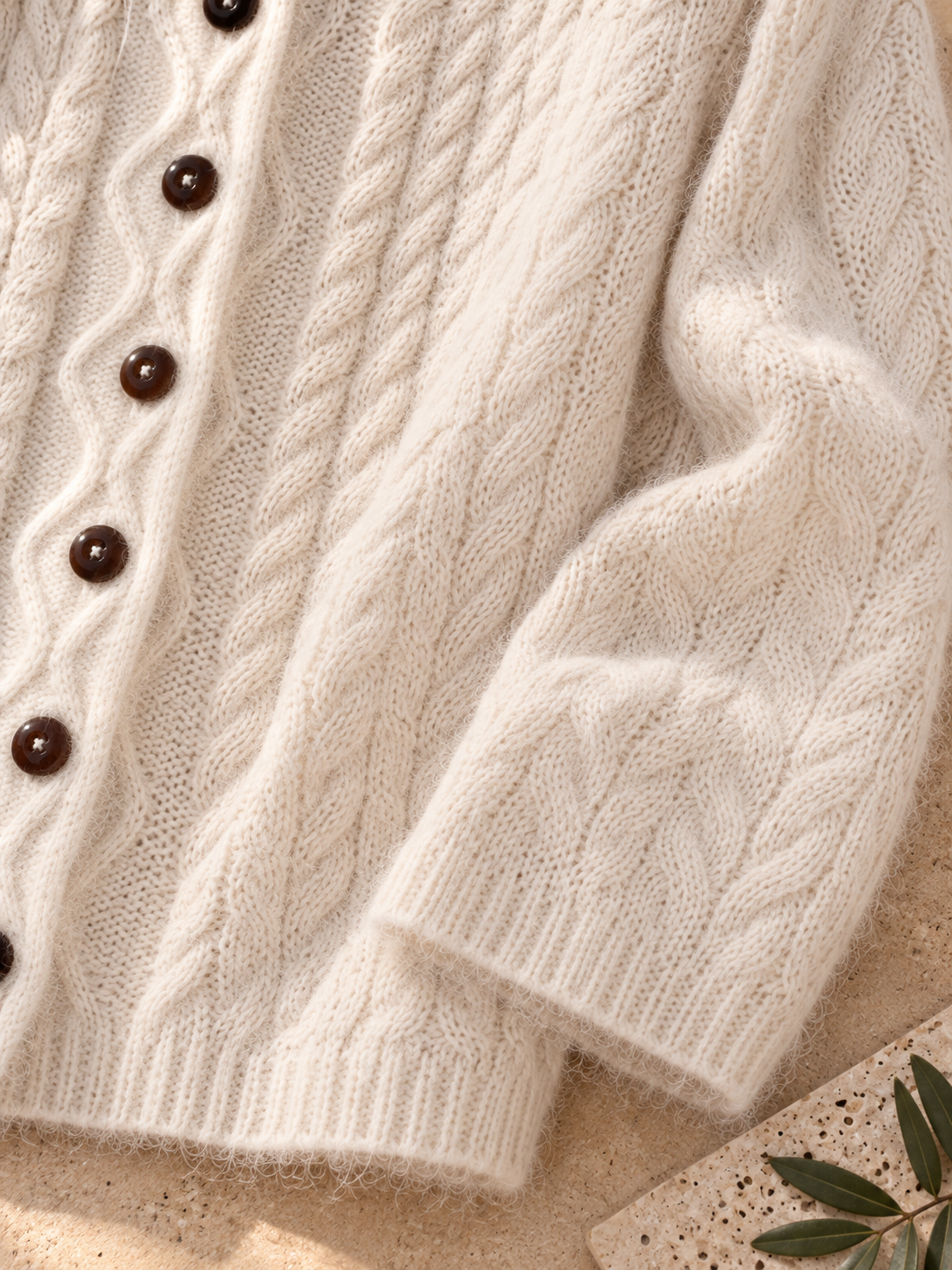 Women’s Collared Relaxed Knit Sweater