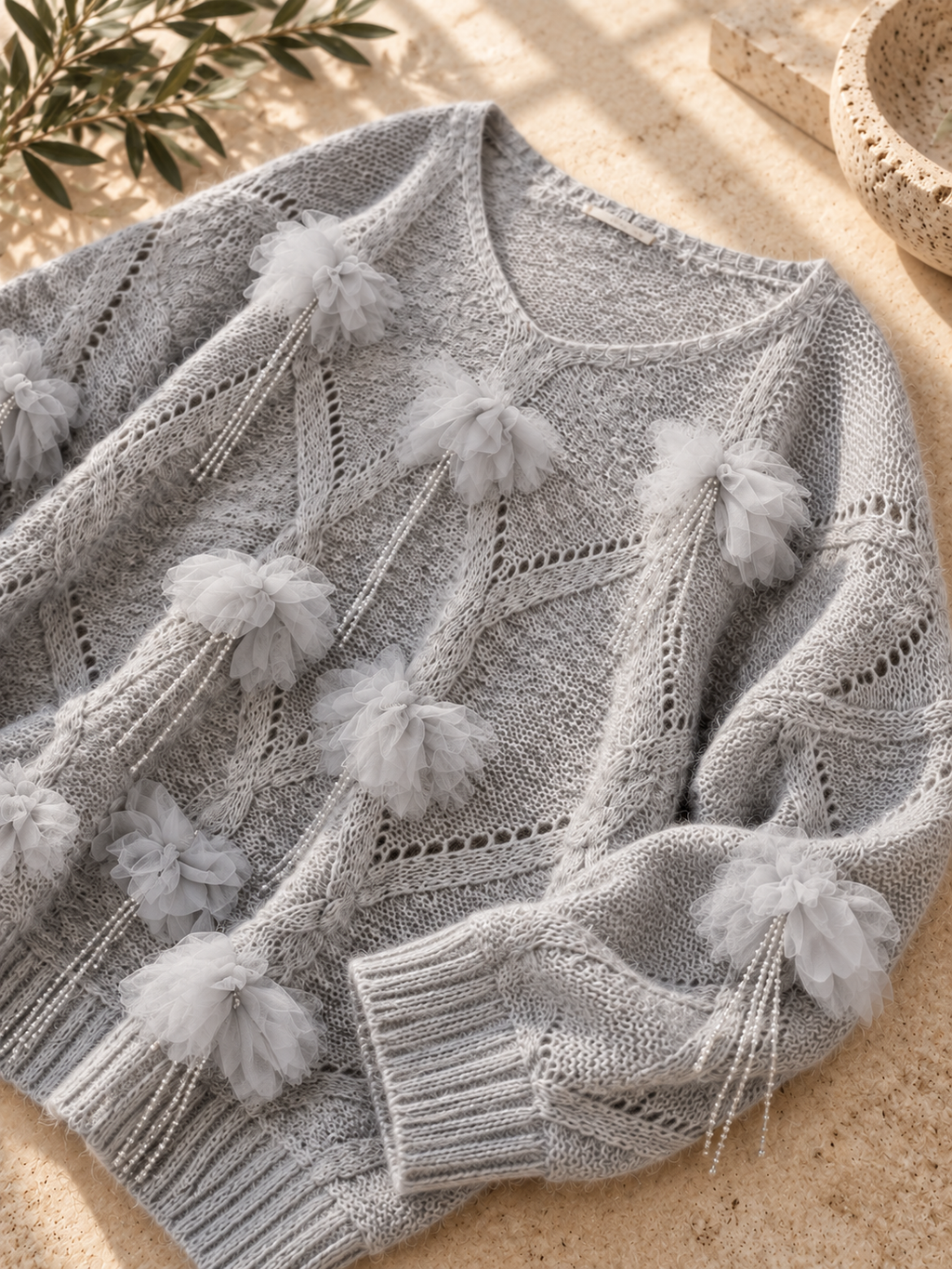 Women’s Relaxed Long Sleeve Knit Pullover