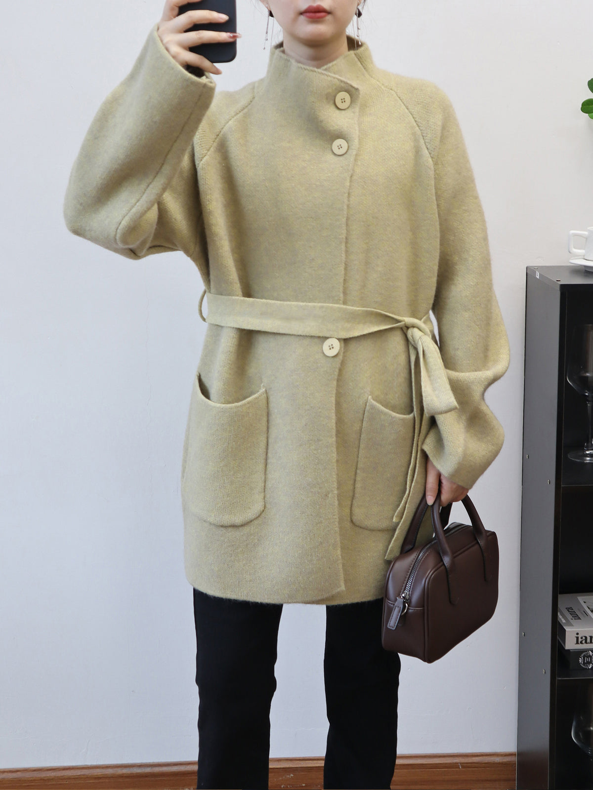 Solid color loose jacket for women