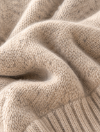 Women’s Solid V-Neck Knit Sweater