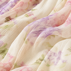 Women’s Floral Chiffon Maxi Dress