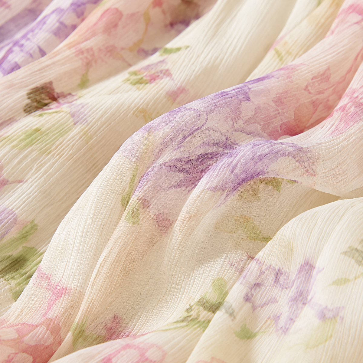 Women’s Floral Chiffon Maxi Dress
