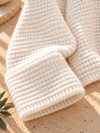 Women’s Relaxed V-Neck Long Sleeve Knit Sweater