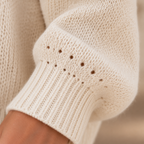 Women’s Hollow-Out Relaxed Knit Sweater