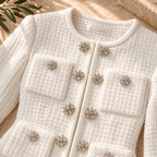 Women’s Double-Breasted Long Sleeve Dress