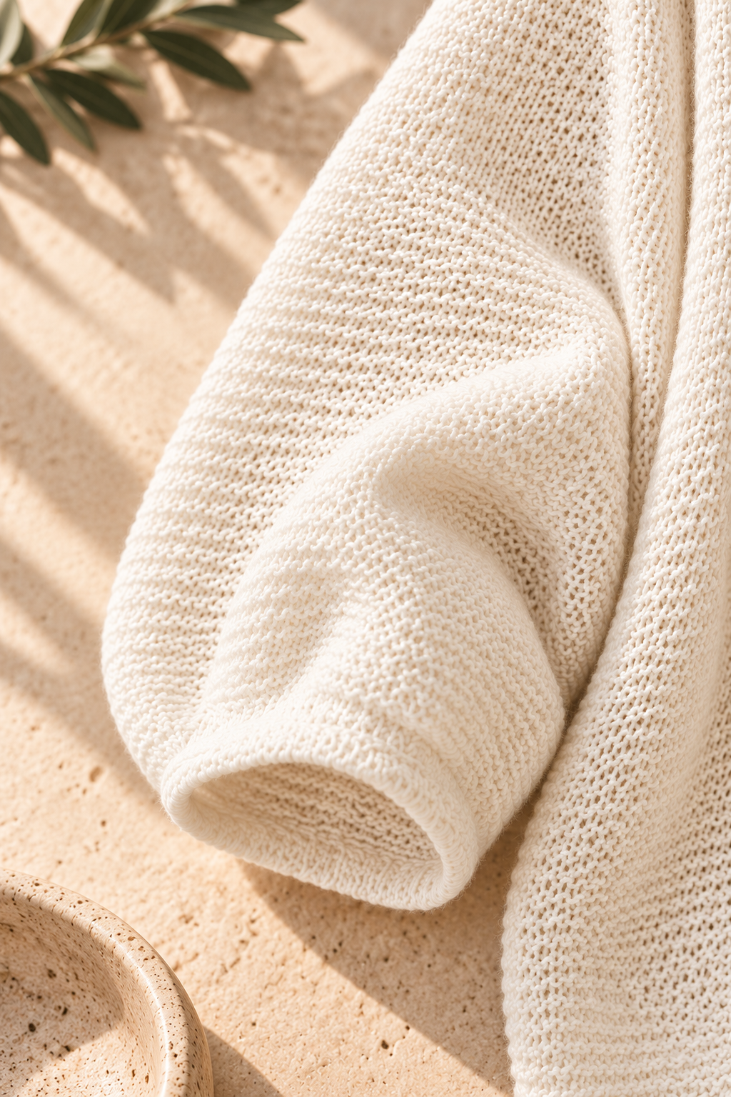 Women’s Open-Front Relaxed Knit Cardigan