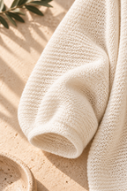Women’s Open-Front Relaxed Knit Cardigan