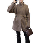 Solid color loose jacket for women