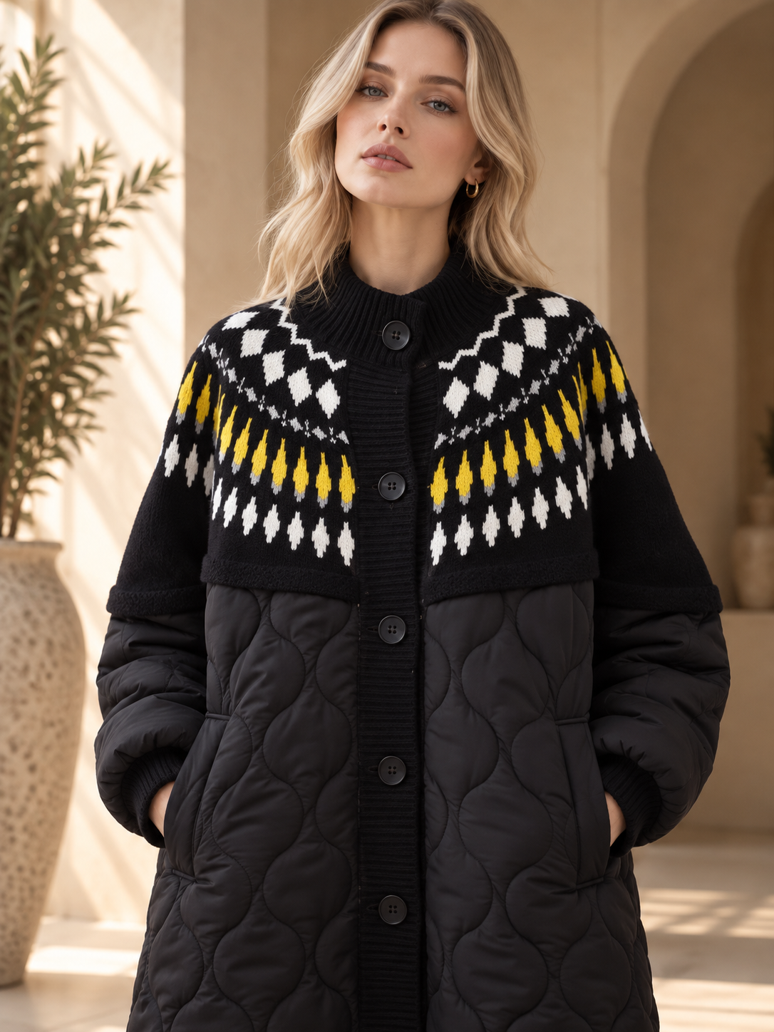 Women’s Long Relaxed Knit Cardigan