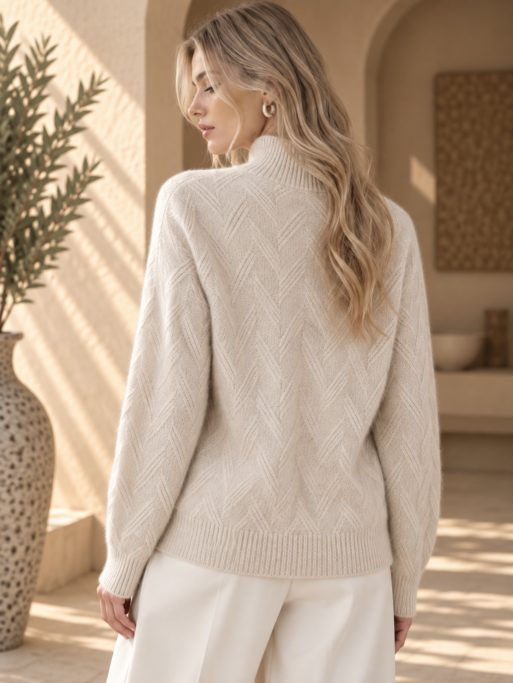 Women’s Relaxed Knit Pullover Top