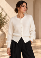 Women’s Cropped Knit Cardigan