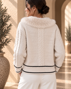 Women’s Relaxed Long Sleeve Knit Cardigan
