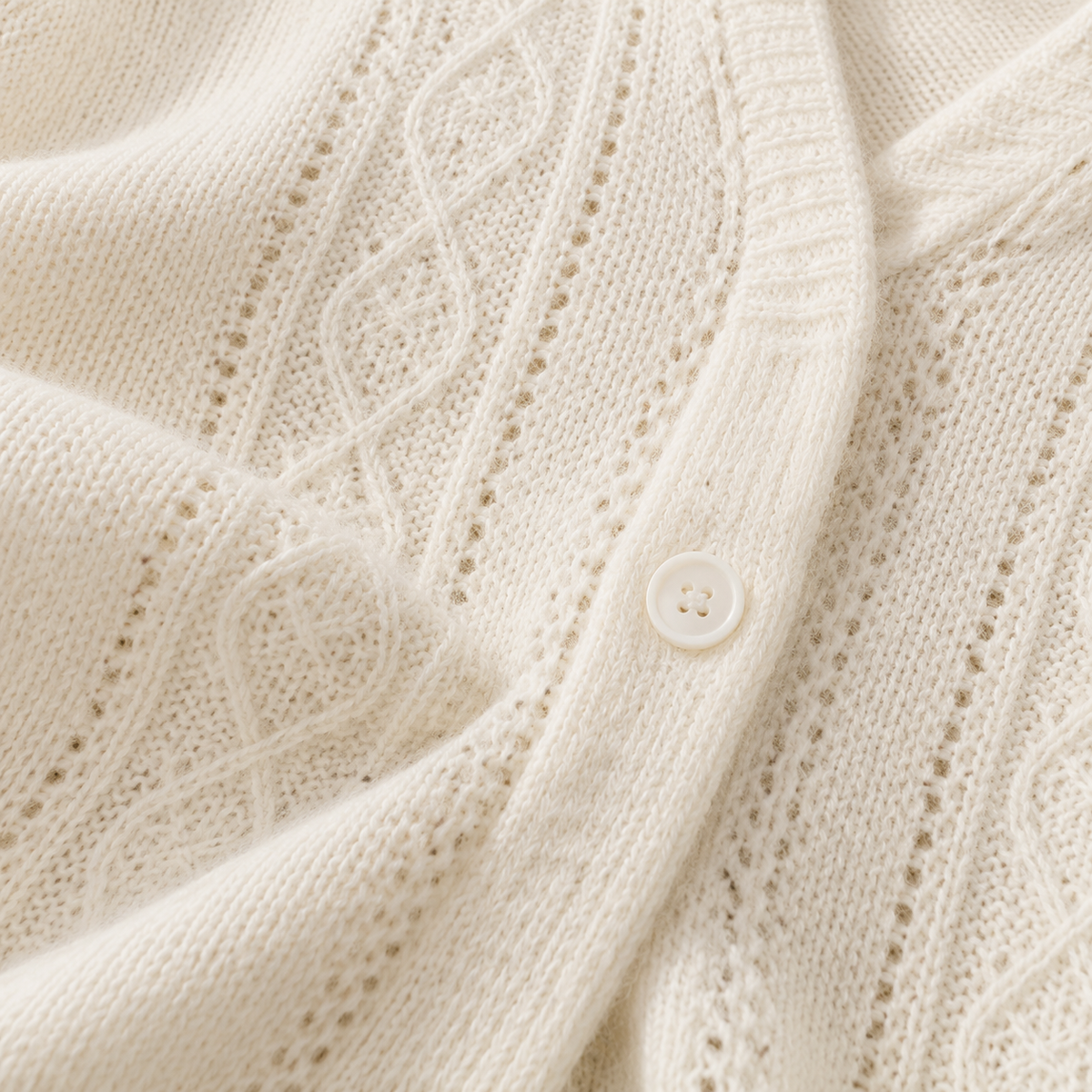 Women’s Hollow-Out Relaxed Knit Sweater