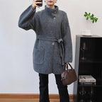 Solid color loose jacket for women