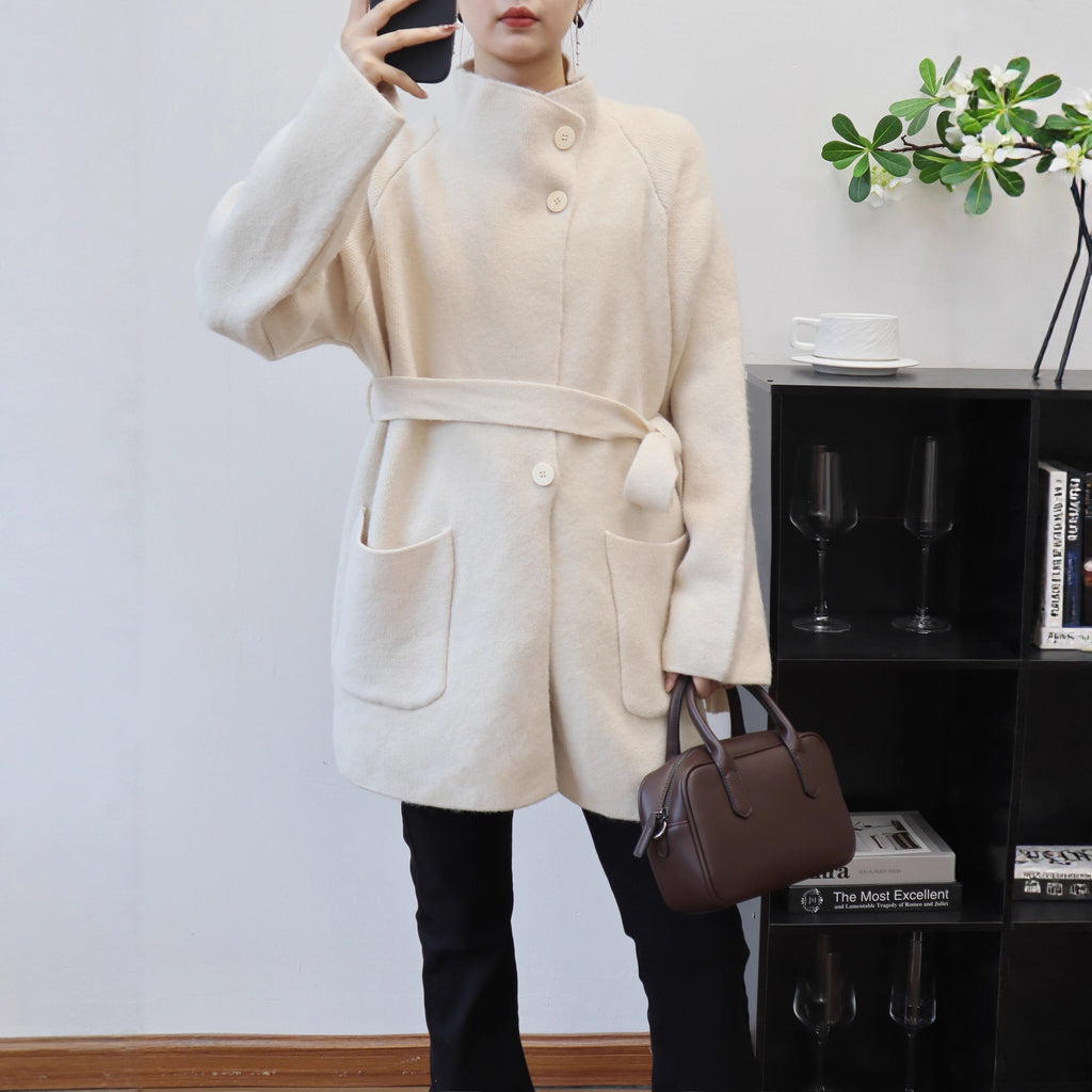 Solid color loose jacket for women