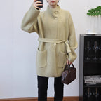 Solid color loose jacket for women