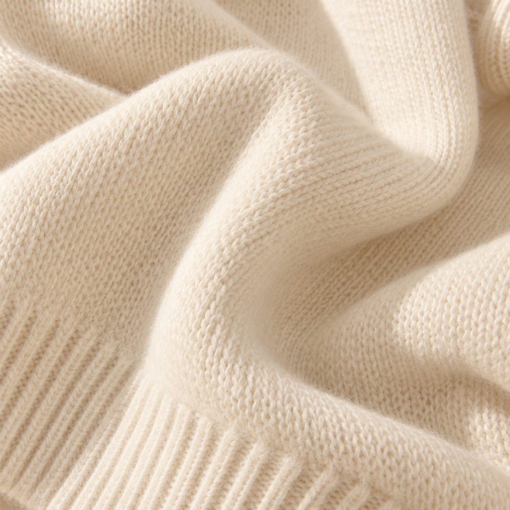 Women’s High Neck Relaxed Knit Sweater