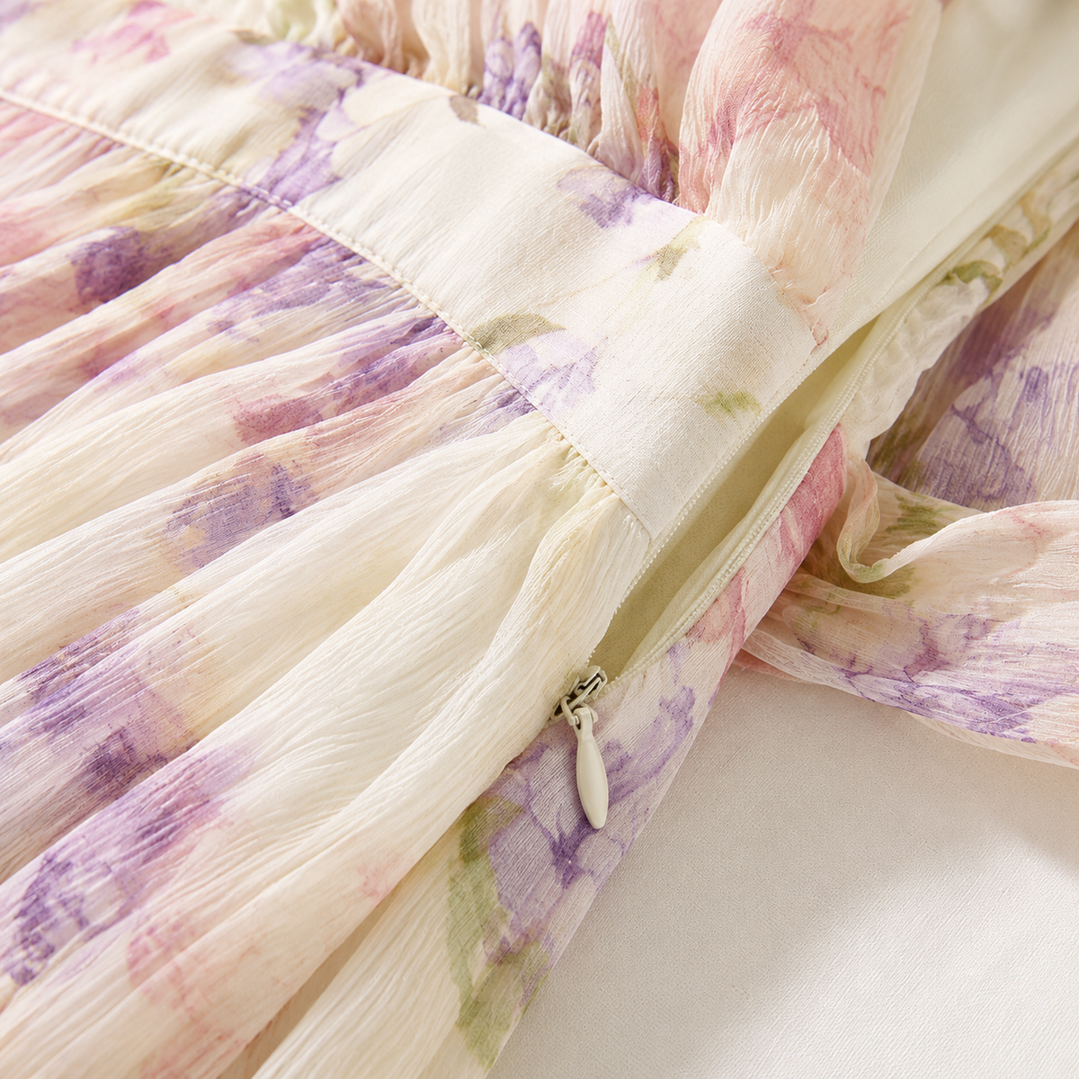 Women’s Floral Chiffon Maxi Dress
