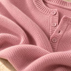 Women’s Button V-Neck Knit Sweater