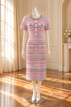 Women’s Striped Color-Block Dress