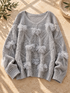 Women’s Relaxed Long Sleeve Knit Pullover