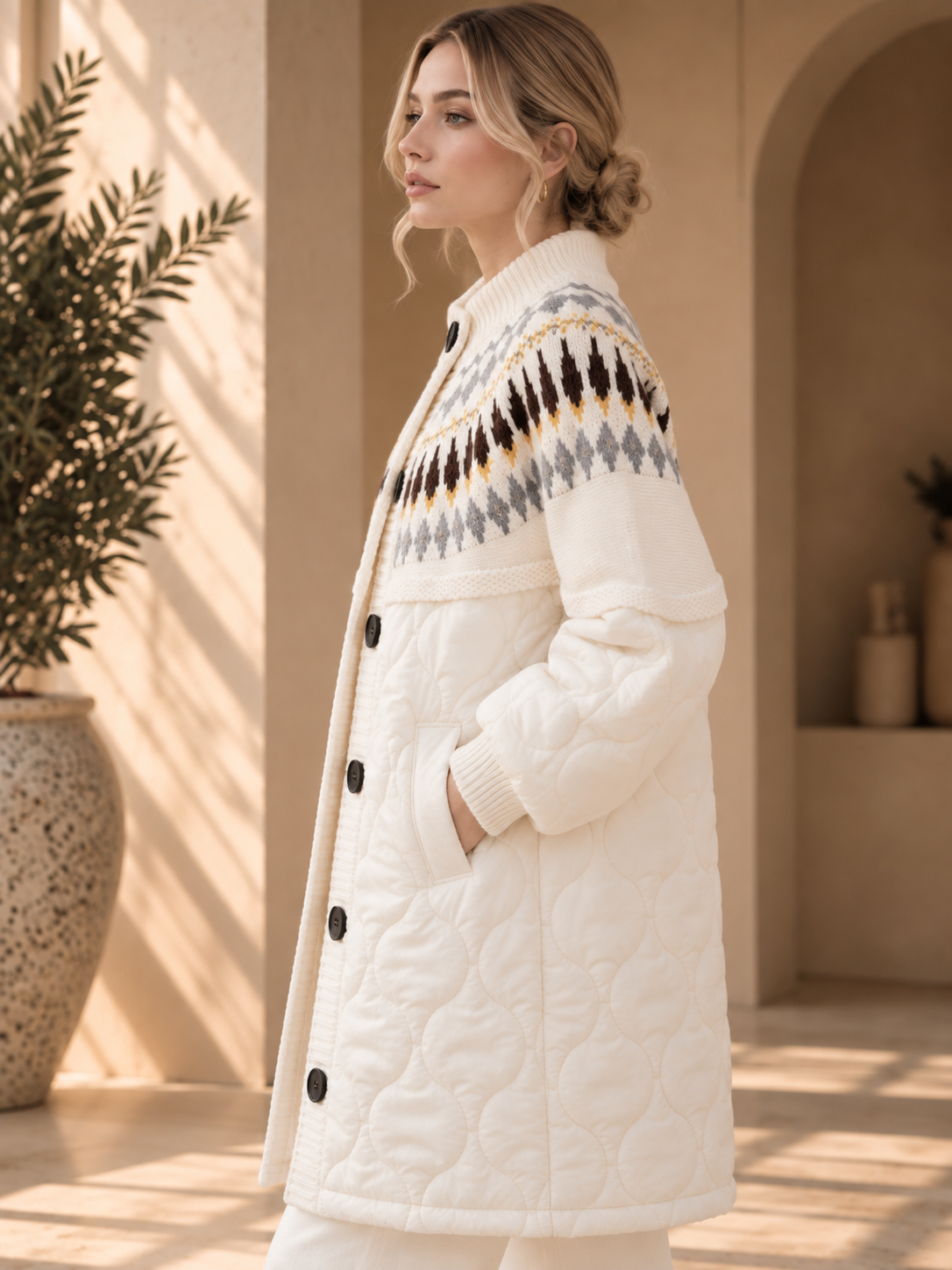 Women’s Long Relaxed Knit Cardigan