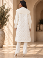 Women’s Hooded Toggle Long Coat