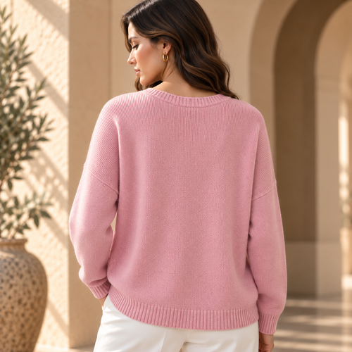 Women’s Button Long Sleeve Knit Sweater