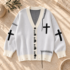 Women’s Tassel V-Neck Knit Cardigan