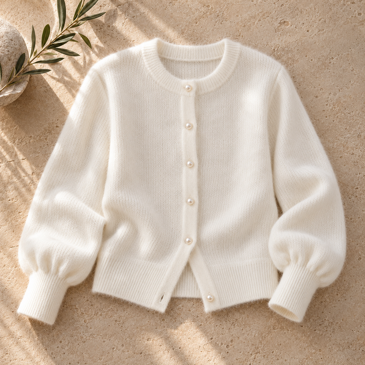 Women’s Cropped Knit Cardigan