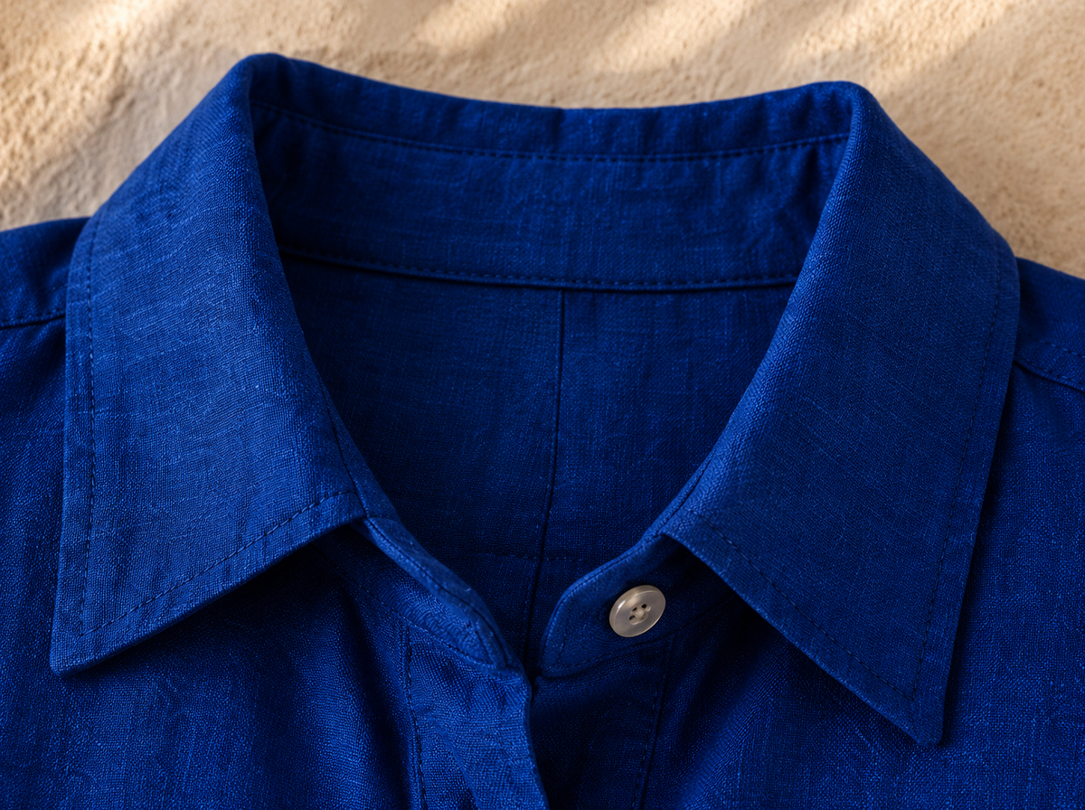 Women’s Linen Shirt & Wide-Leg Pants Set