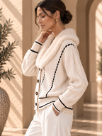Women’s Relaxed Long Sleeve Knit Cardigan
